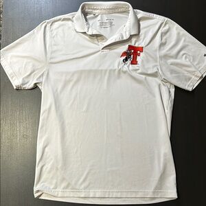 Texas Tech White Polo
